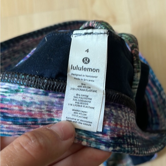 Peloton Lululemon Space Dye Bra - Picture 3 of 3